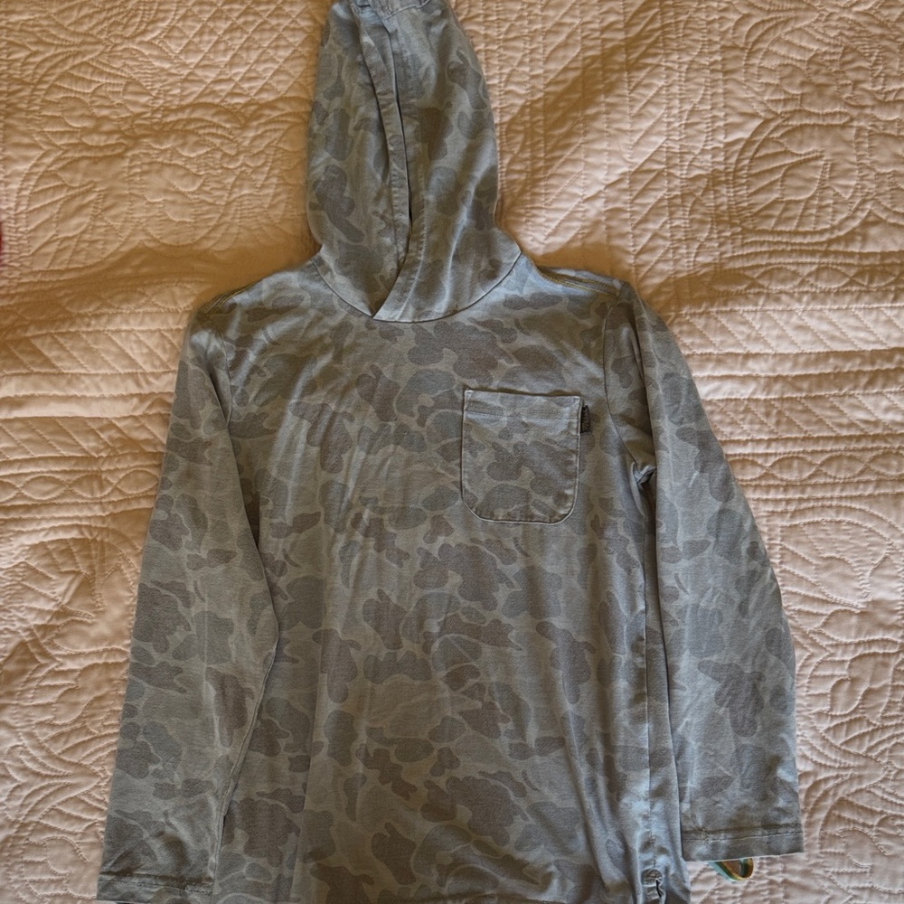 Marsh Wear Gray Camouflage Hoodie